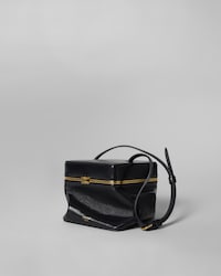 CUBE IN GLOSSY LAMBSKIN - INK BLUE - ALL BAGS - 2 | CELINE