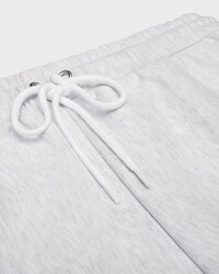FLARED SWEATPANTS IN cotton fleece - PALE GREY/ OFF WHITE -  - 2 | CELINE