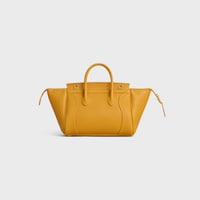 LITTLE LUGGAGE IN GRAINED CALFSKIN - MARIGOLD - SHOULDER BAGS - 2 | CELINE