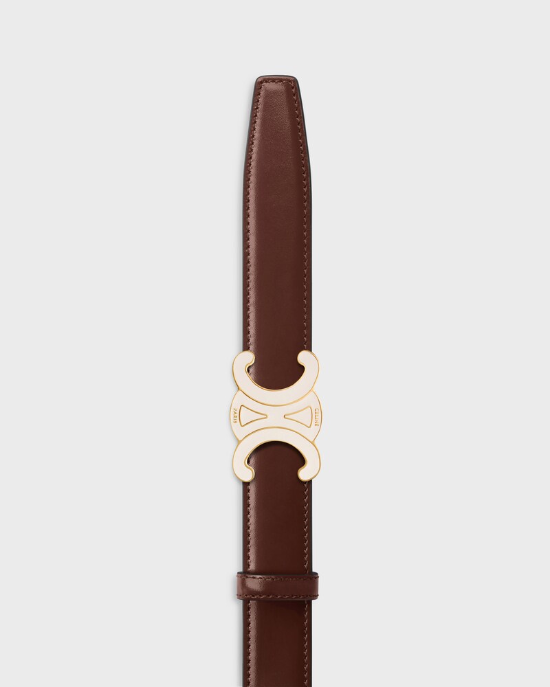 Reversible Strap 25MM IN TAURILLON AND LIZARD EMBOSSED CALFSKIN -  -  - 1 | CELINE