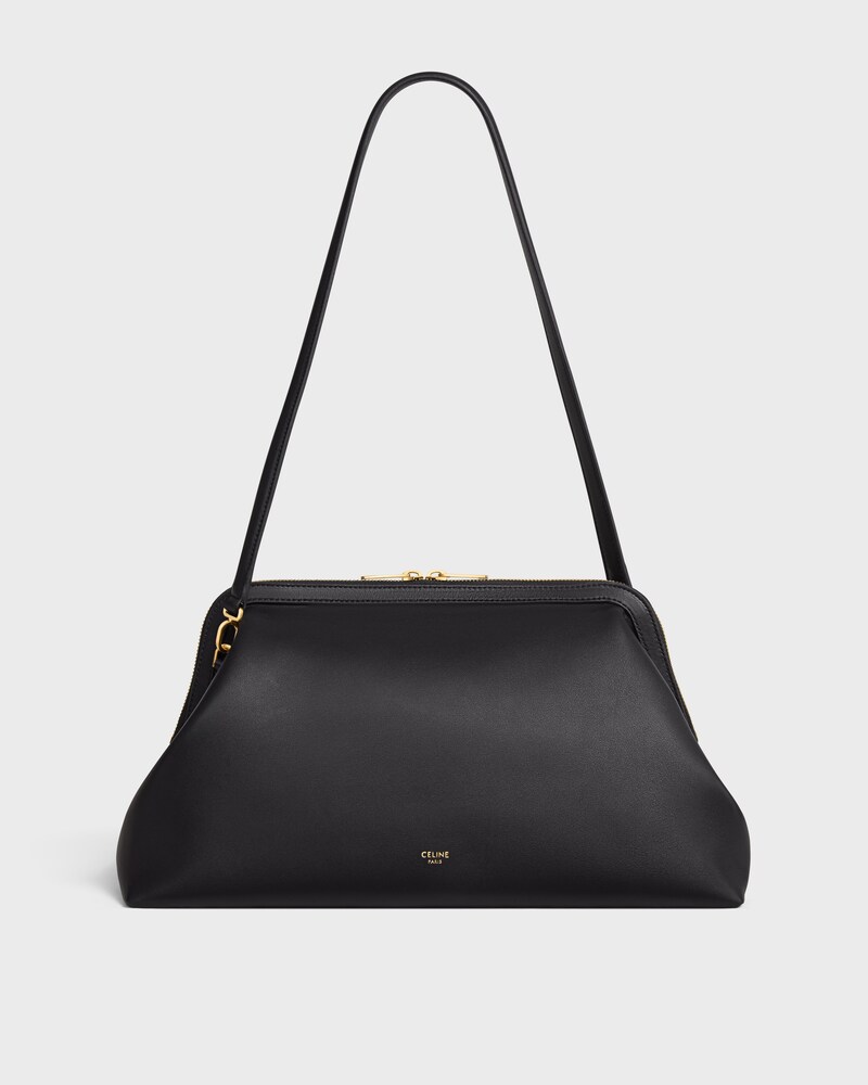 DOCTOR'S POUCH IN SUPPLE NATURAL CALFSKIN - BLACK - EVENING - 1 | CELINE