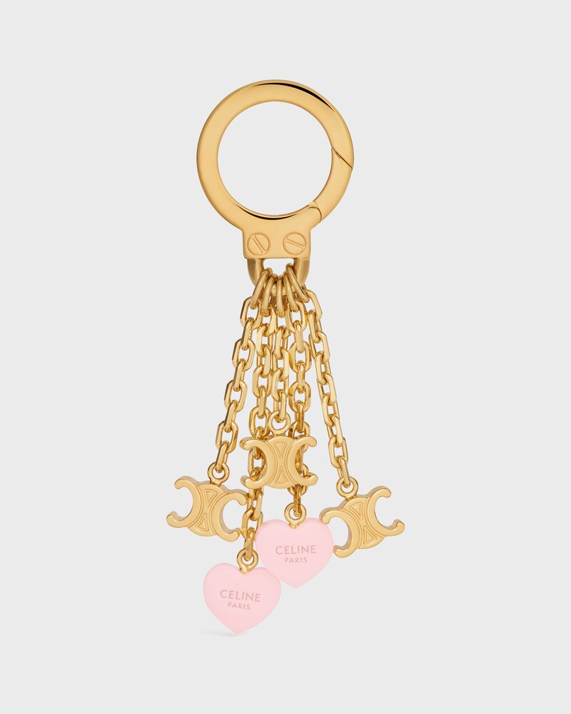 CHAIN CHARM IN ACETATE - LIGHT PINK - NEW COLLECTION - 1 | CELINE