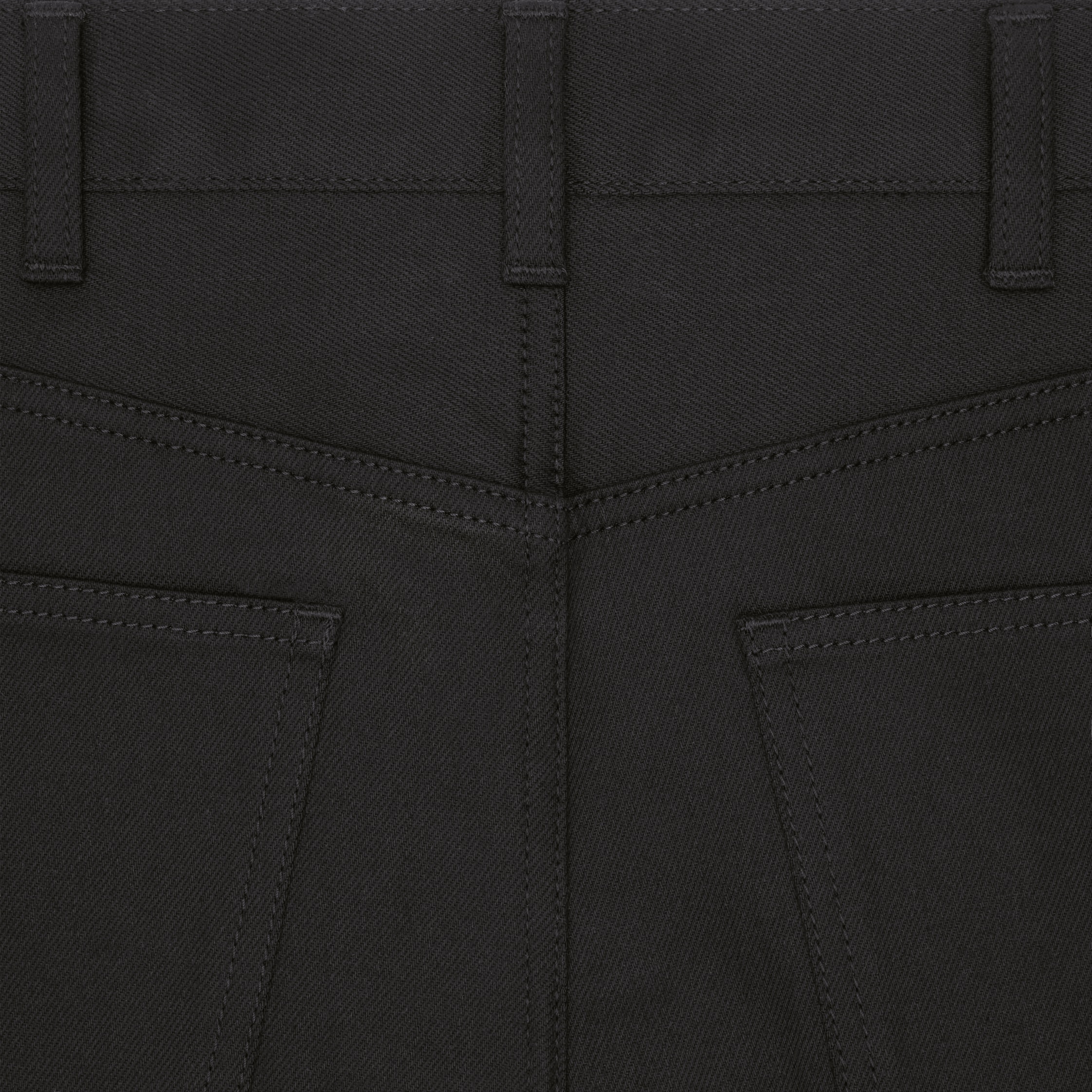 skinny jeans in vintage pure black denim - VINTAGE PURE BLACK | CELINE