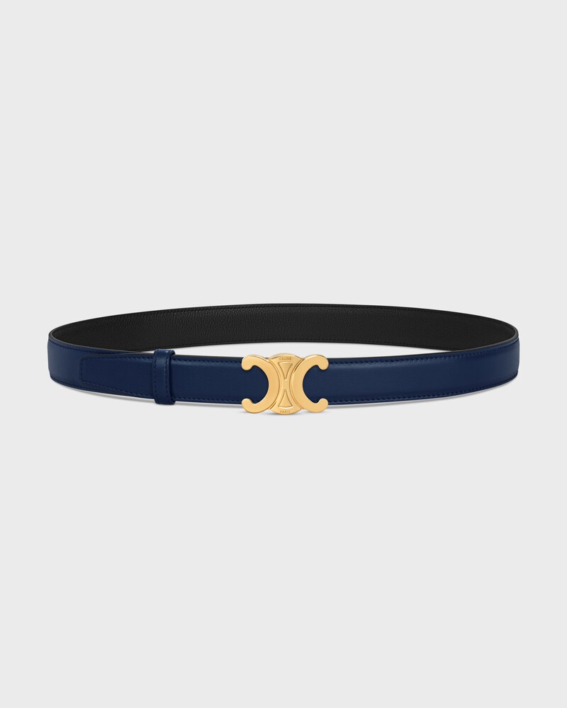 Reversible Strap 25MM IN Smooth and Grained Calfskin -  -  - 1 | CELINE