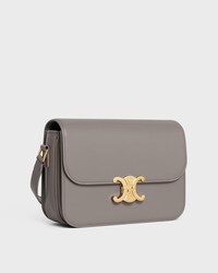 CLASSIQUE TRIOMPHE BAG IN shiny calfskin - PEBBLE - TRIOMPHE - 2 | CELINE