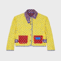 patchwork jacket IN silk and cotton - MULTICOLOR -  - 2 | CELINE