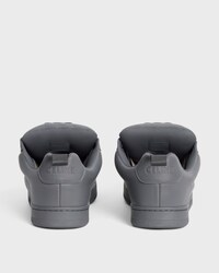 CELINE HUNTINGTON SNEAKER BASSE EN CUIR DE VEAU GRAINÉ ET MESH - Gris -  - 2 | CELINE