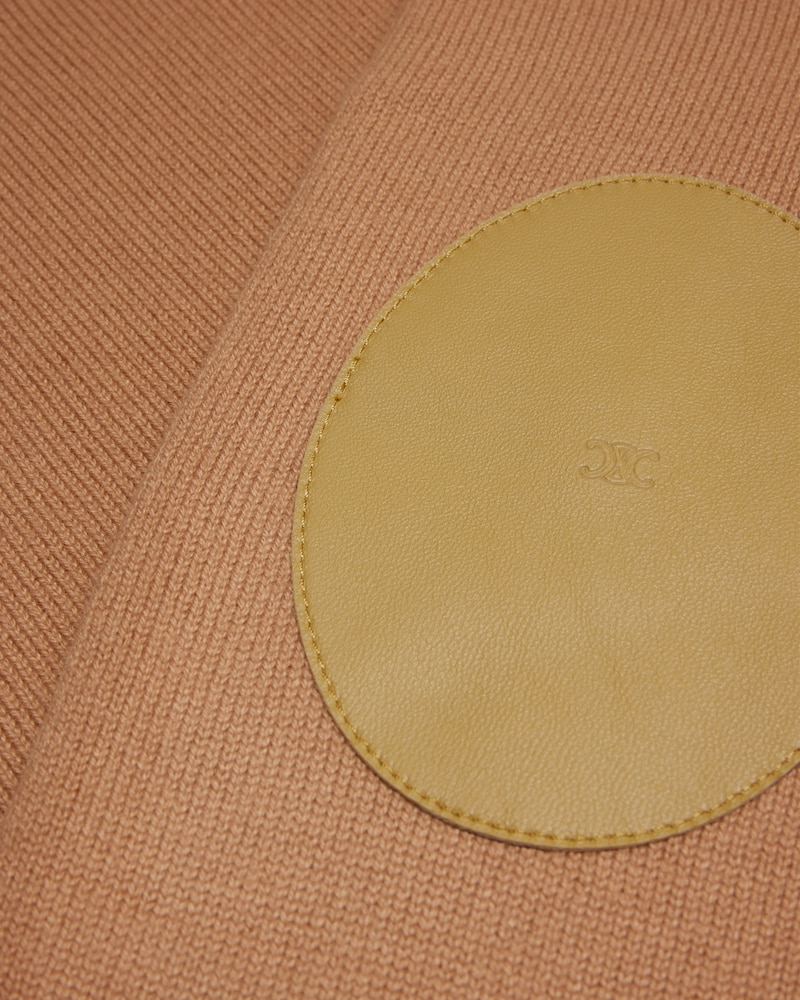 pull col rond cachemire fin - CARAMEL -  - 1 | CELINE