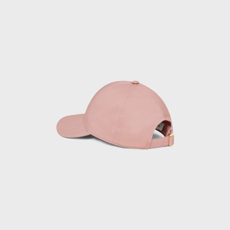triomphe baseball cap in cotton - VINTAGE PINK -  - 1 | CELINE