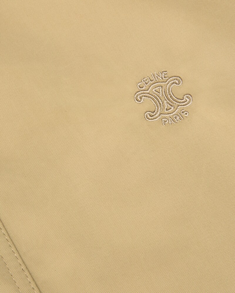 WINDBREAKER IN nylon twill - BEIGE -  - 1 | CELINE