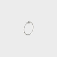 Bague Etoile Celine en Or Blanc et Diamant - Or blanc -  - 2 | CELINE