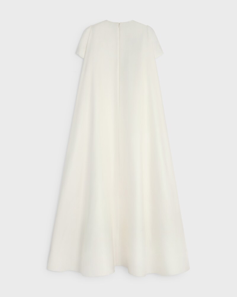 dress IN silk organza - OFF WHITE -  - 1 | CELINE