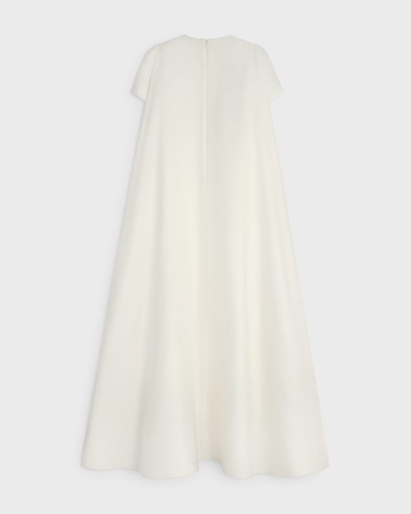 dress IN silk organza - OFF WHITE -  - 1 | CELINE