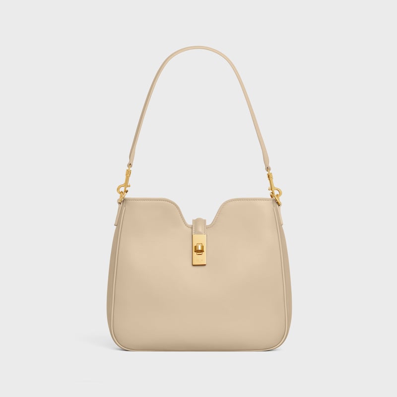 SMALL CAMILLE 16 SOFT BAG IN SMOOTH CALFSKIN - DEEP IVORY - CAMILLE - 1 | CELINE