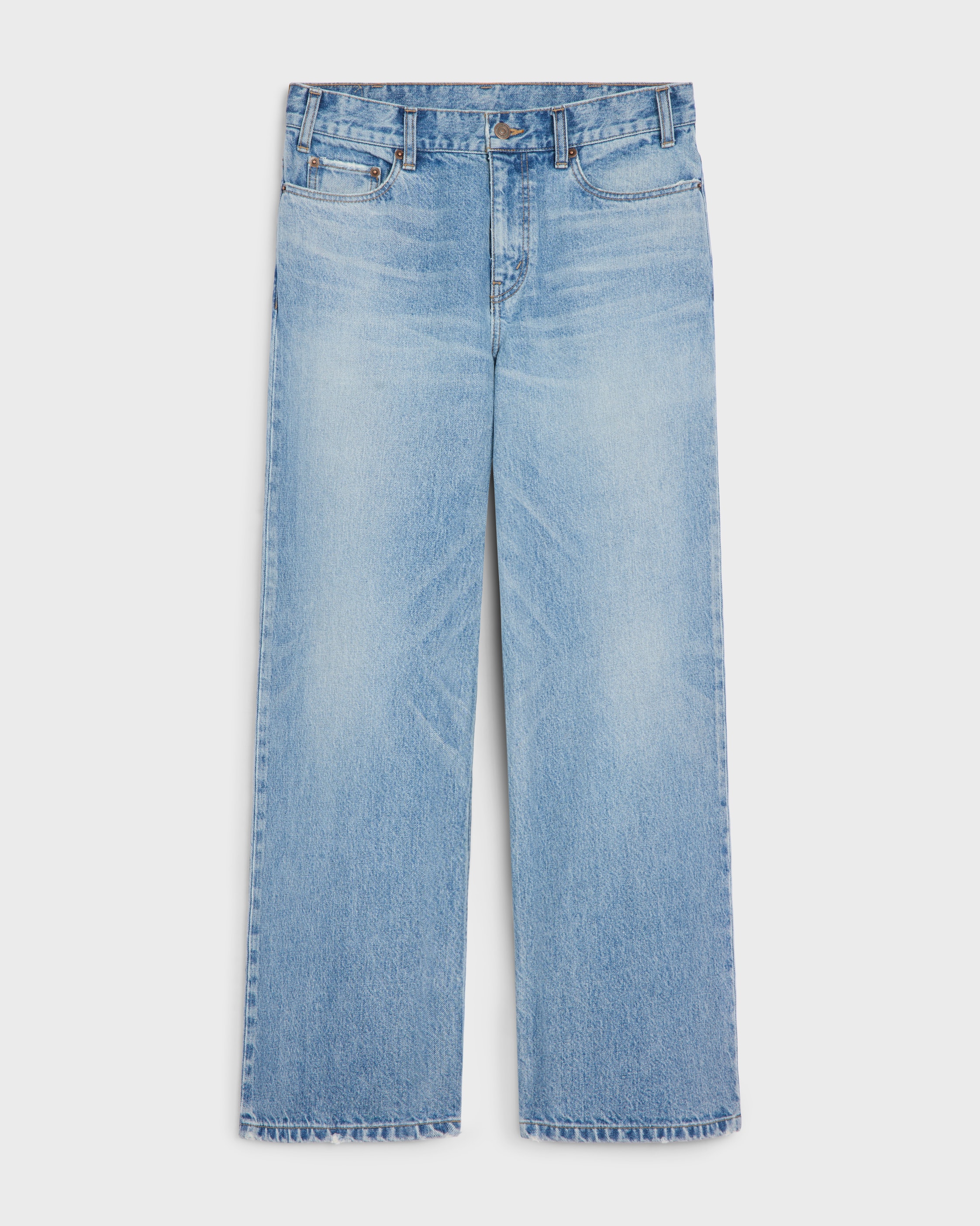 jolene jeans in golden blue wash denim - GOLDEN BLUE WASH | CELINE
