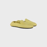 ADAM LOAFER IN SUEDE CALFSKIN - PALE YELLOW -  - 2 | CELINE