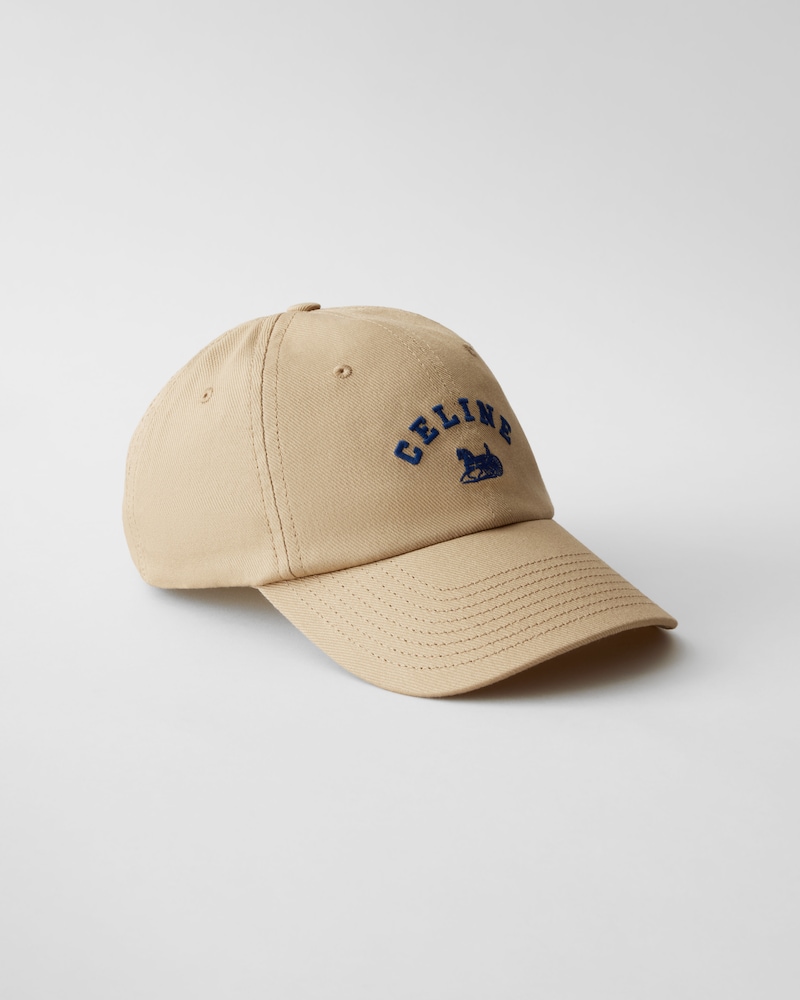 CHARIOT CAP - Sand/Light Brown -  - 1 | CELINE