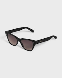 Cat Eye S359 sunglasses in Acetate - BLACK -  - 2 | CELINE