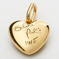 Corazón Celine 1945 con Charms Celine de aluminio - DORADO - CHARMS - 1 | CELINE