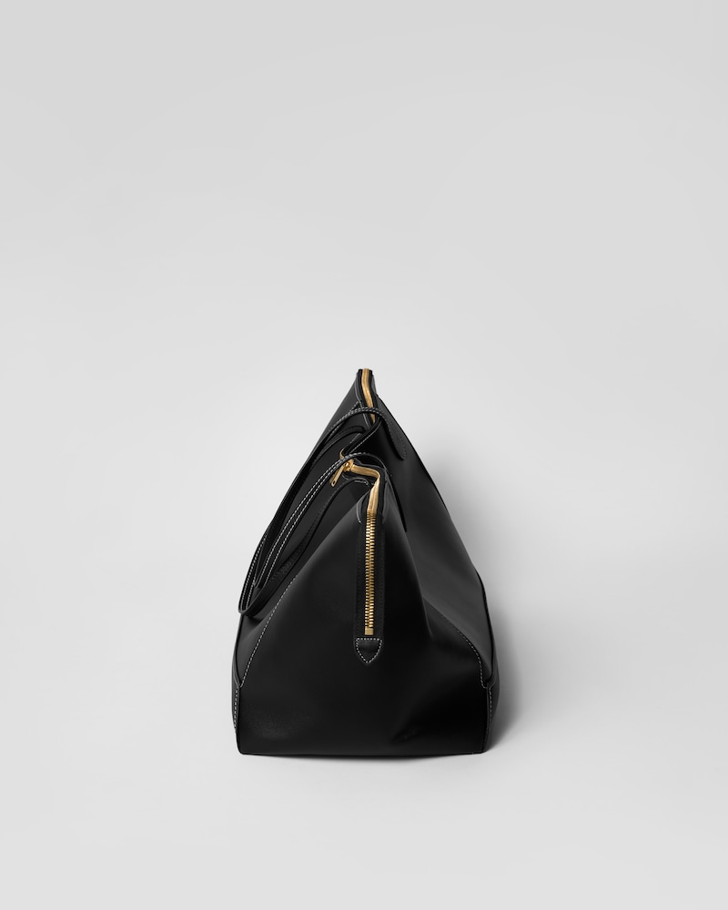 CABAS FRAME VEAU LISSE - Noir - AUTRES LIGNES - 1 | CELINE