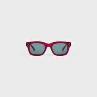 Black Frame 41 sunglasses in Acetate - TRANSPARENT BURGUNDY -  - 1 | CELINE