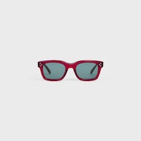Black Frame 41 sunglasses in Acetate - TRANSPARENT BURGUNDY -  - 1 | CELINE
