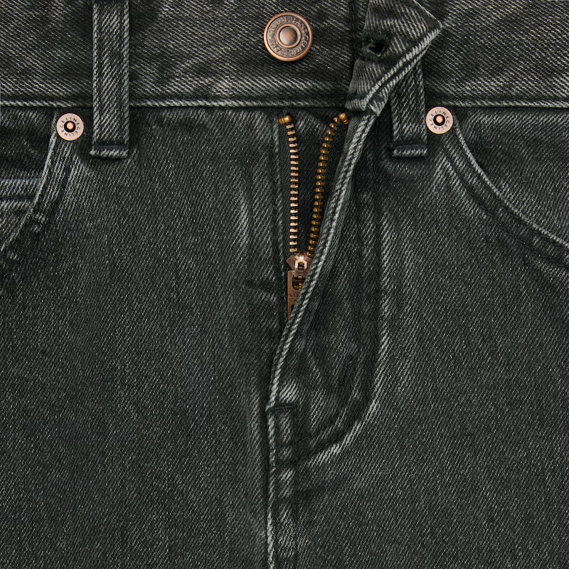 marco jeans in charcoal wash denim - CHARCOAL WASH -  - 1 | CELINE