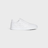 CT-11 CELINE TRAINER NIEDRIGER SCHNÜR-SNEAKER AUS KALBSLEDER - OPTISCH-WEISS -  - 1 | CELINE