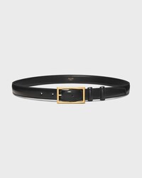 Ceinture BC-27 25MM Taurillon - Noir -  - 1 | CELINE