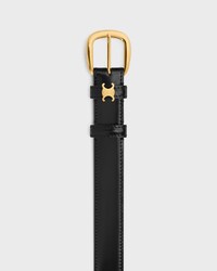 VIVIENNE BELT 25 IN Taurillon Leather - BLACK -  - 2 | CELINE