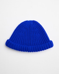 RIBBED CASHMERE BUCKET - ROYAL BLUE -  - 2 | CELINE