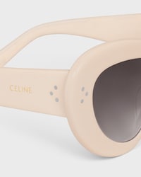 Butterfly S320 sunglasses in Acetate - IVORY -  - 2 | CELINE