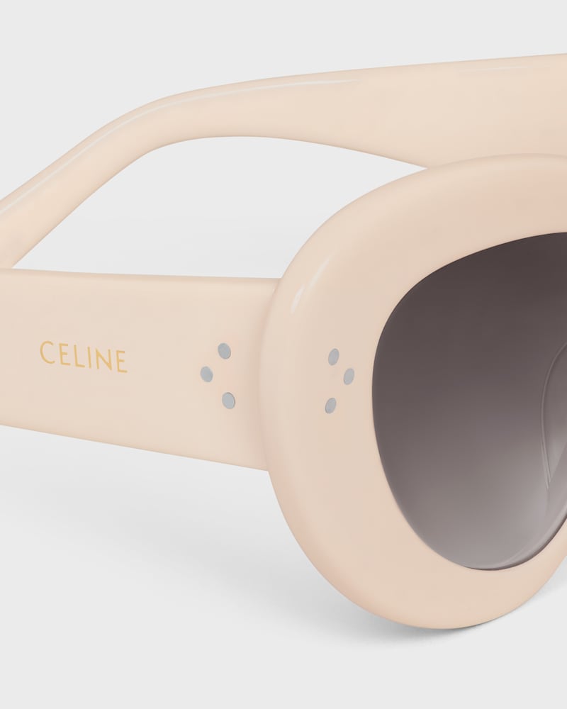 Butterfly S320 sunglasses in Acetate - IVORY -  - 1 | CELINE