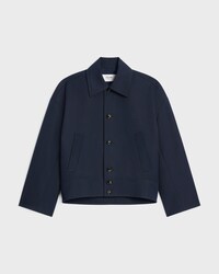 jacket IN cotton wool gabardine - NAVY -  - 1 | CELINE