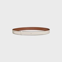 CORREA REVERSIBLE DE 25 MM DE PIEL TAURILLON - TOSTADO / ARROZ -  - 2 | CELINE