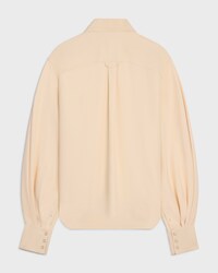 shirt IN viscose and silk cady - VANILLA -  - 2 | CELINE