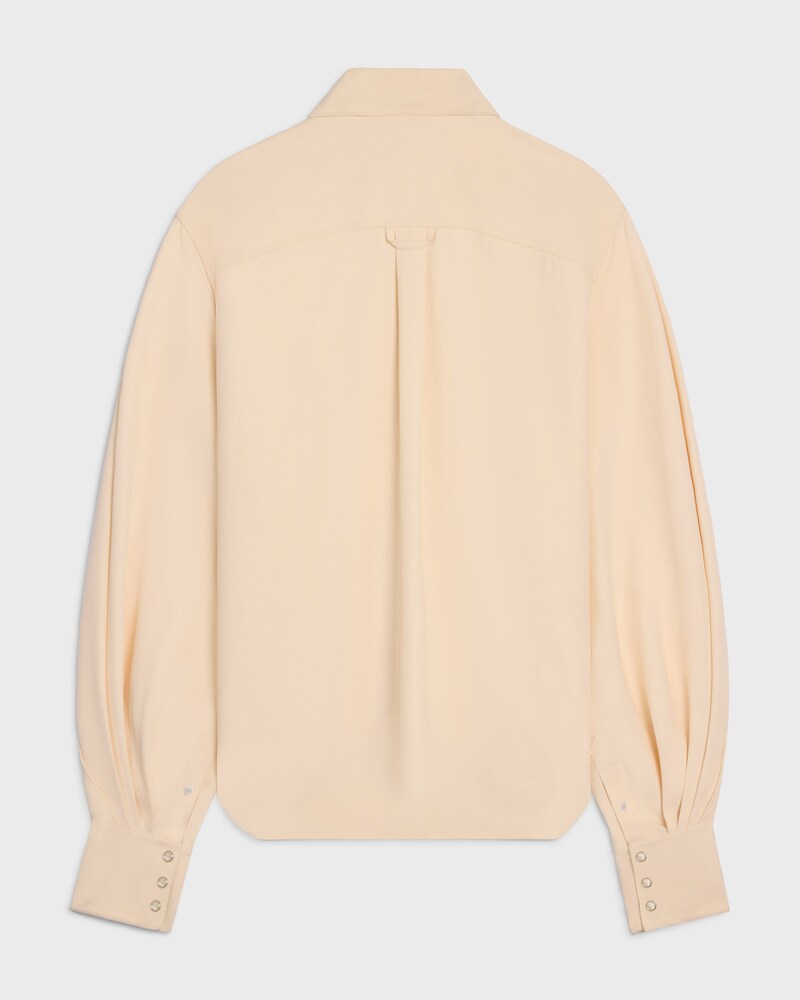 chemise cady viscose soie - Vanille -  - 1 | CELINE