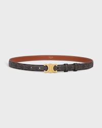 Triomphe Gürtel 18 mm AUS TRIOMPHE CANVAS - TAN -  - 1 | CELINE