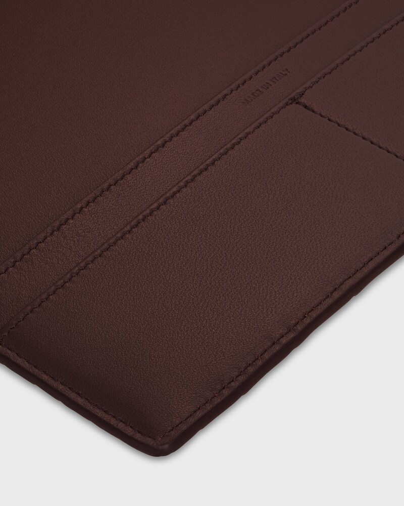 MEDIUM NOTEBOOK COVER IN CROCODILE NILOTICUS - CHOCOLATE - STATIONERY - 1 | CELINE