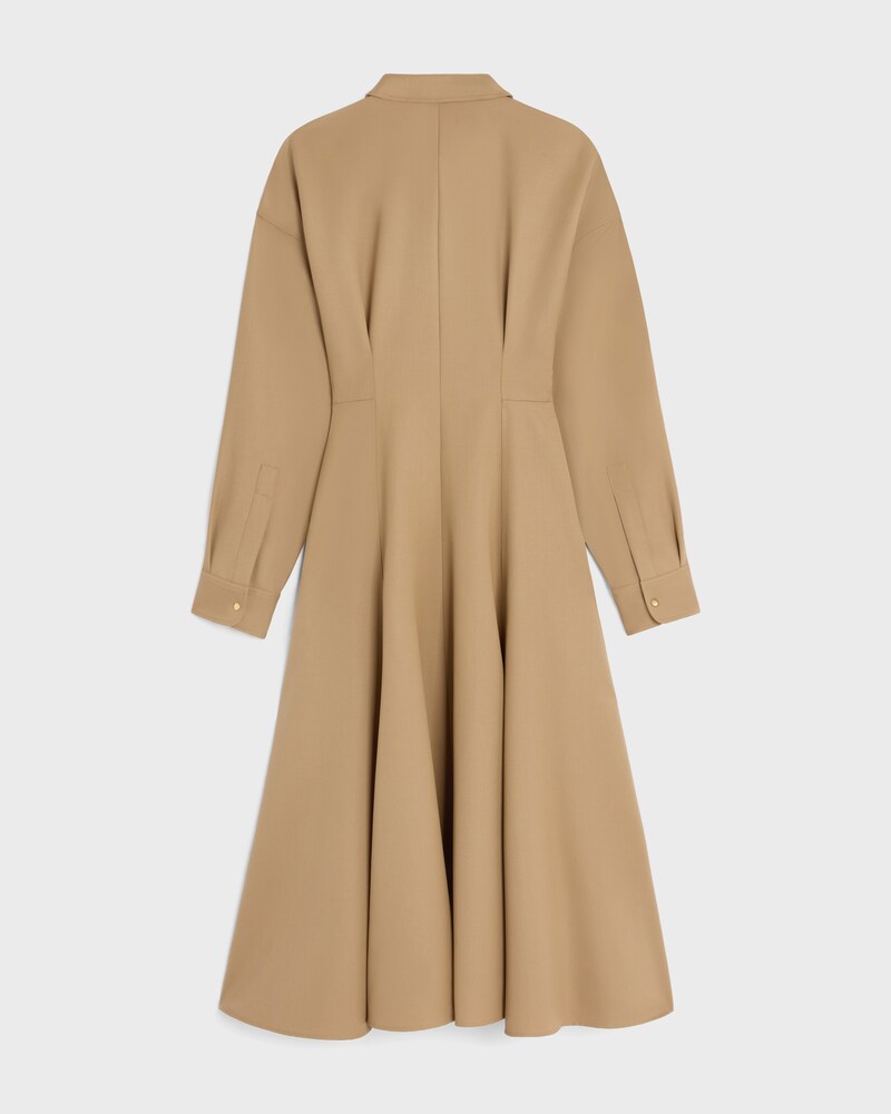 dress IN wool - SAND -  - 1 | CELINE