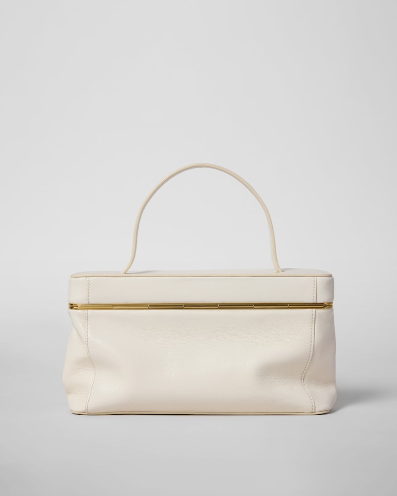 RECTANGLE IN GLOSSY LAMBSKIN - CREAMY WHITE - ALL BAGS - 1 | CELINE