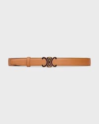 Reversible Strap 25MM IN Natural Calfskin and Triomphe Canvas -  -  - 2 | CELINE