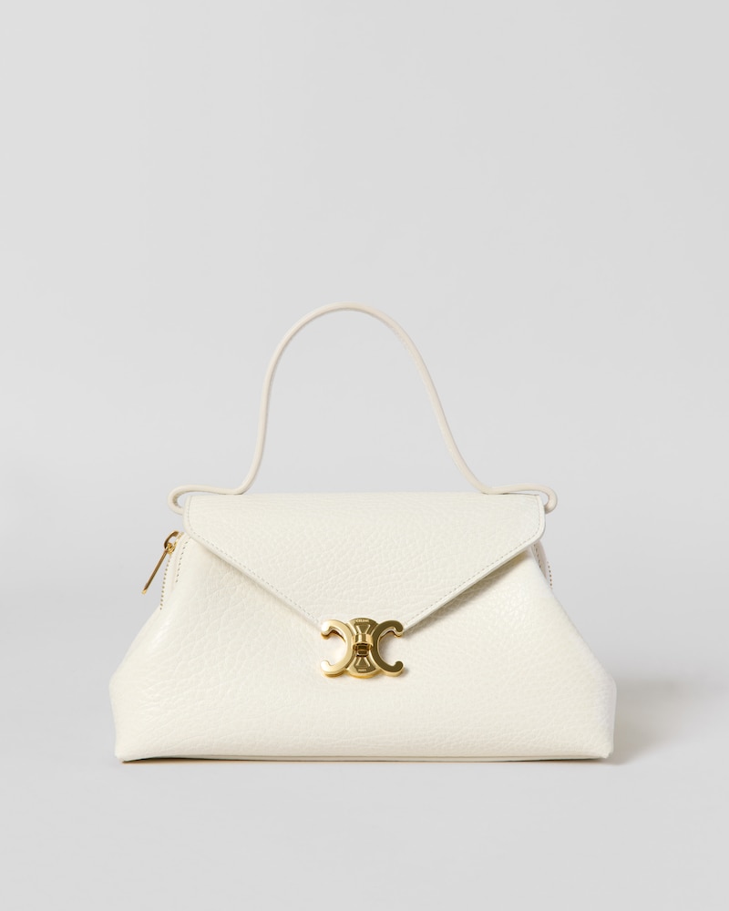 FLAIR BAG PICCOLA IN PELLE DI VITELLO GRANATA XL - BIANCO CREMA - PER LA SERA - 1 | CELINE