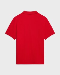 polo shirt IN PIQUE COTTON JERSEY - ROUGE / BLEU -  - 2 | CELINE