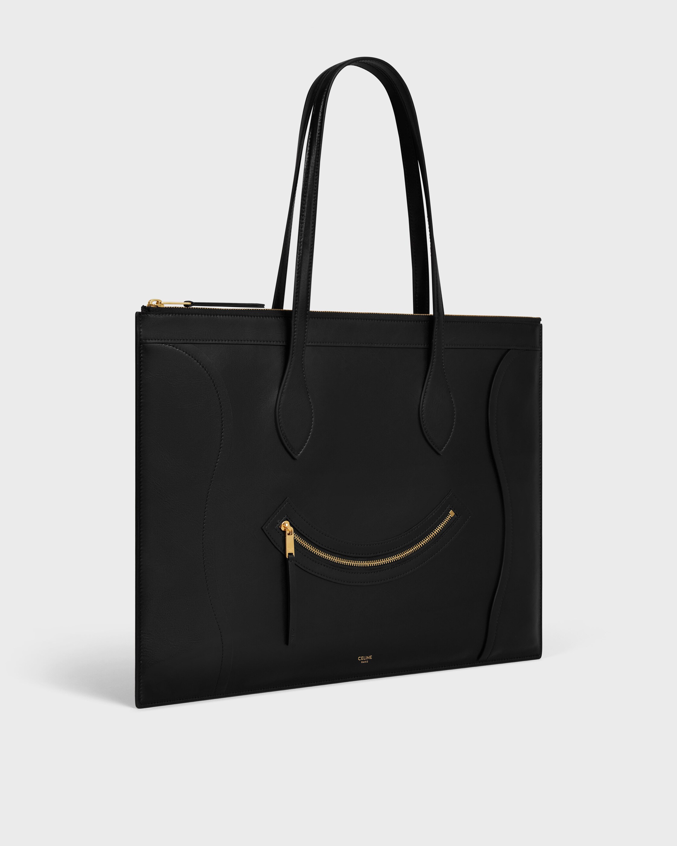 フラットラゲージ / グロッシーカーフスキン - ブラック | CELINE フラットラゲージ / グロッシーカーフスキン - ブラック | CELINE