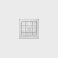 SLIDING PUZZLE IN STEEL - SILVER - HOME - 1 | CELINE