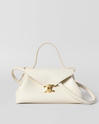 SMALL FLAIR BAG IN XL GRAINED CALFSKIN - CREAMY WHITE - EVENING - 1 | CELINE