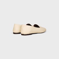 AURA LOAFER IN GOATSKIN - CHALK -  - 2 | CELINE