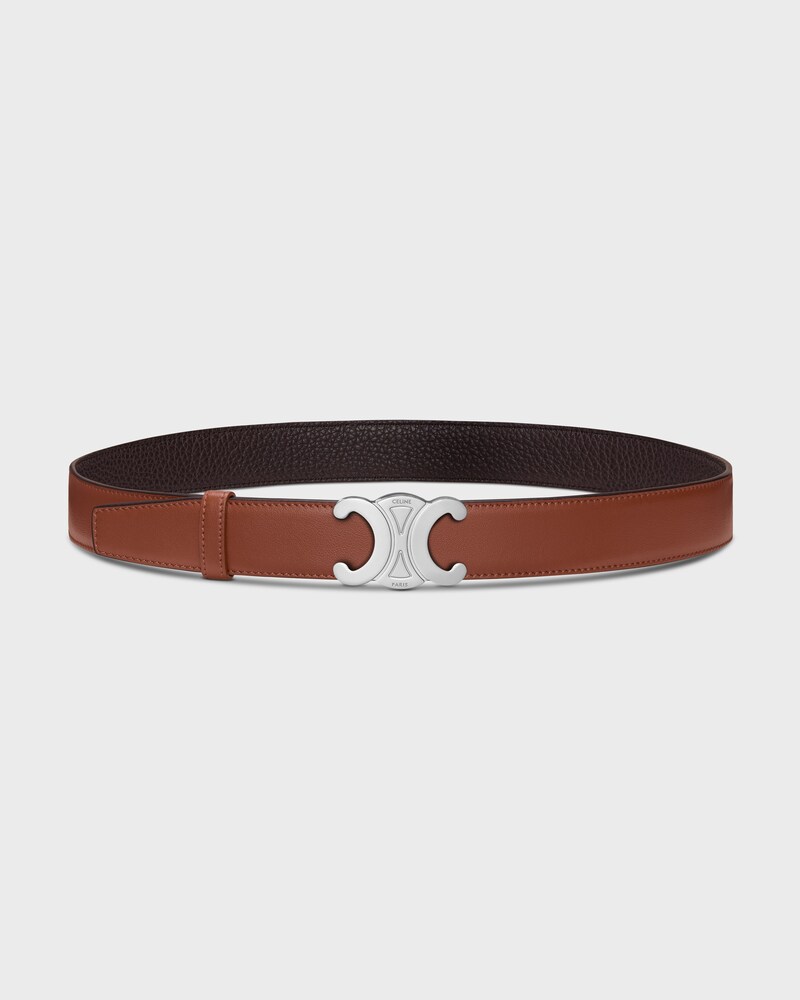 Reversible Strap 30 IN Smooth and Grained Calfskin -  -  - 1 | CELINE
