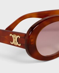 Triomphe 01 sunglasses in Acetate - HONEY HAVANA -  - 2 | CELINE